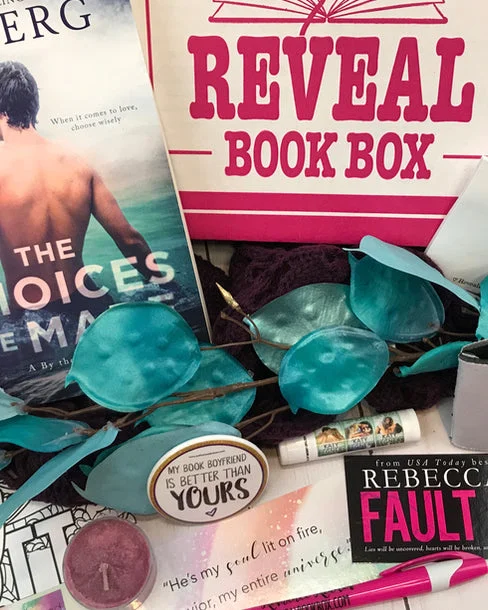 Reveal Book Box signed romance book
