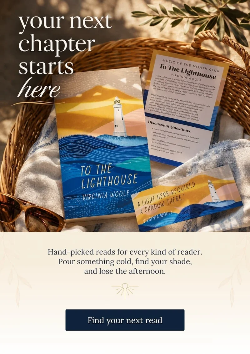 Shop books: Mystery, romance, fantasy, sci-fi, and more, plus bookish extras.