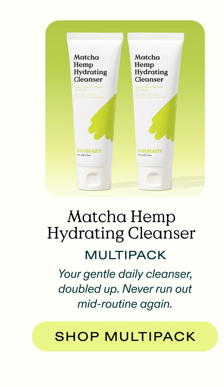 Matcha Hemp Hydrating Cleanser Multipack