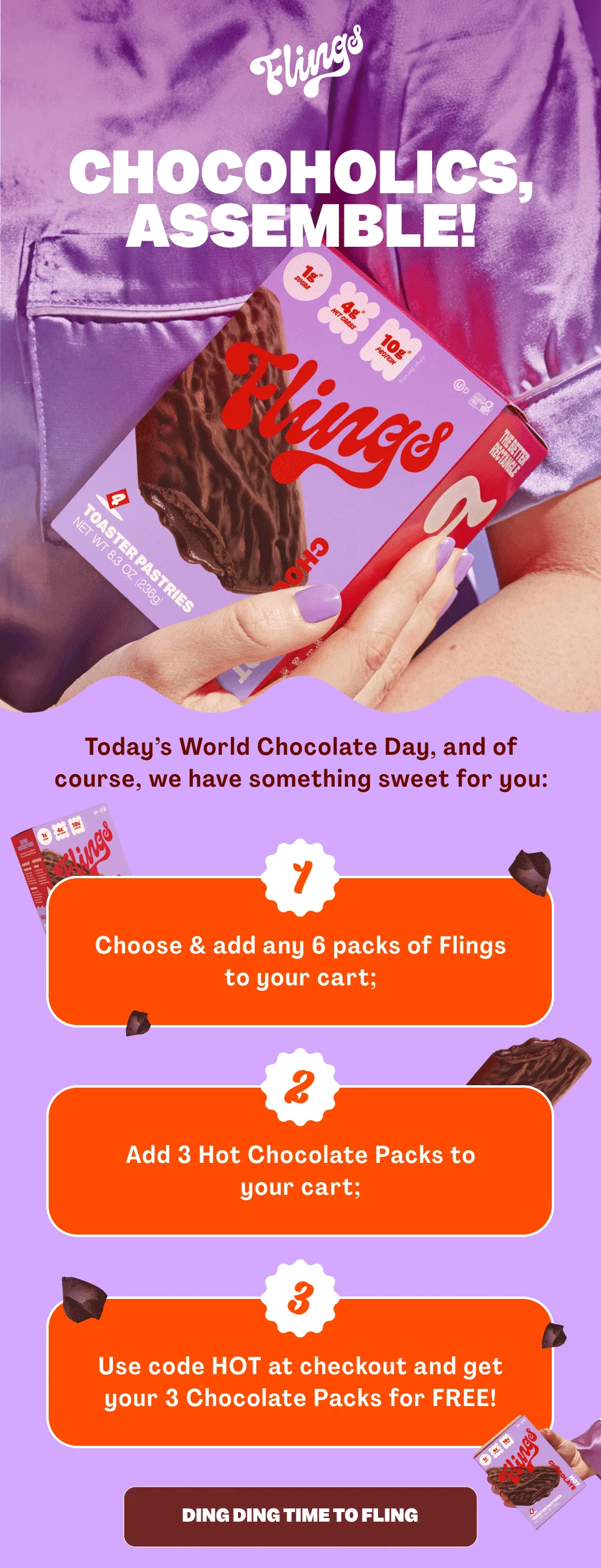 Chocoholics, Assemble!