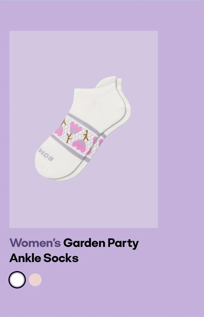 Women's Garden Party Ankle Socks