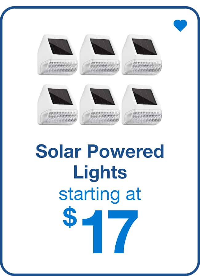 Solar Powered Lights — Shop Now