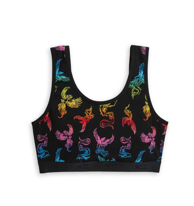 Image of Essentials Soft Bra - Rainbow Phoenix
