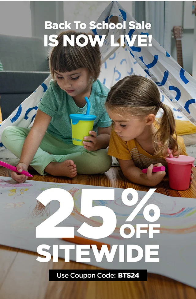 25% Off Sitewide - Back to School Sale!