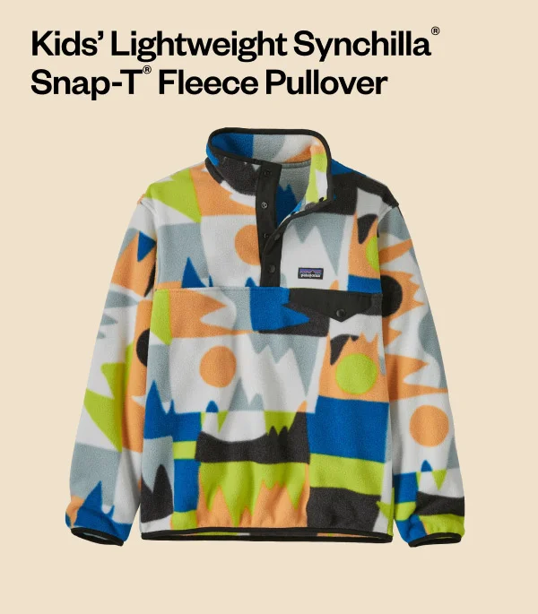 Kids’ Lightweight Synchilla Snap-T Fleece Pullover