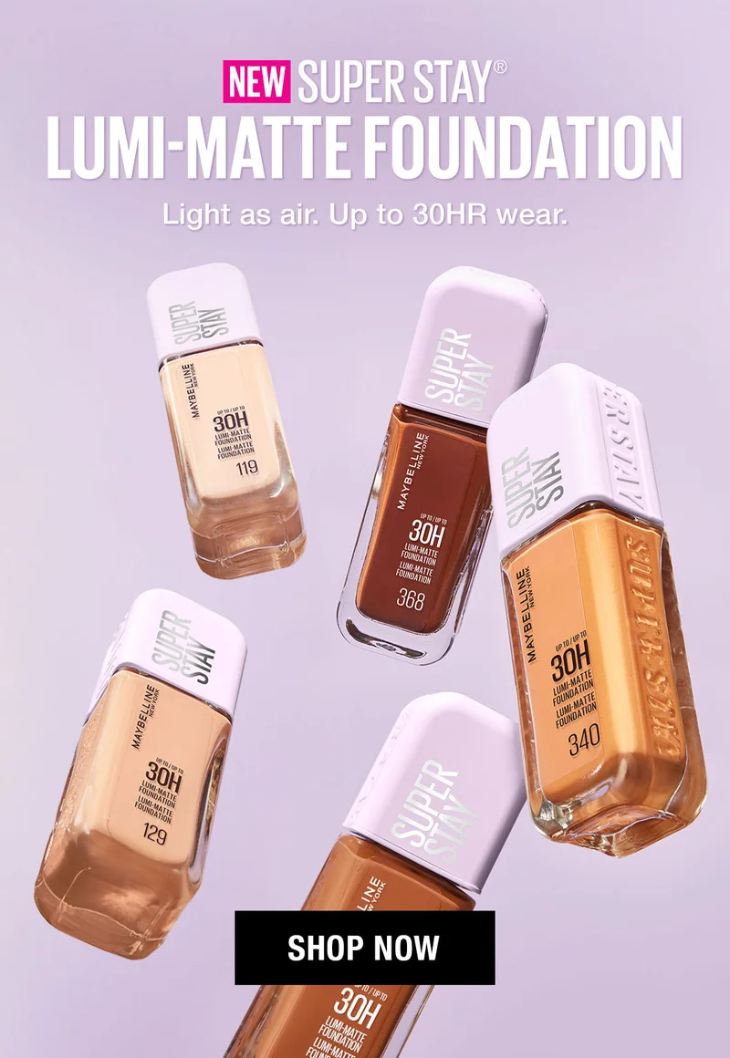 NEW Super Stay Lumi-Matte Foundation