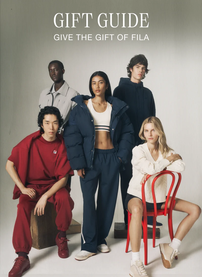 GIFT GUIDE. Give the gift of FILA.