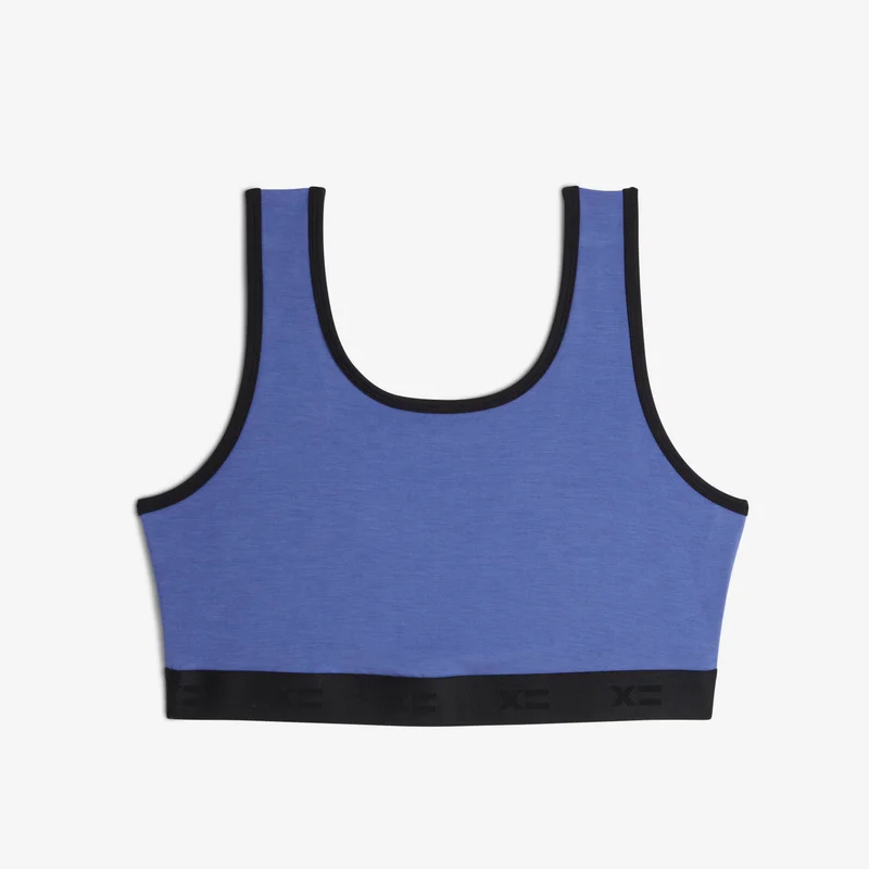Image of Essentials Soft Bra - TENCEL™ Modal Purple Storm