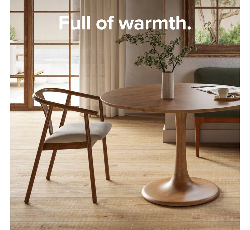 Full of warmth.