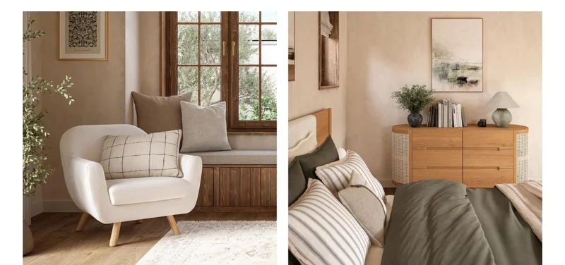 Charm at every corner. Your space of solitude has never looked so inviting.