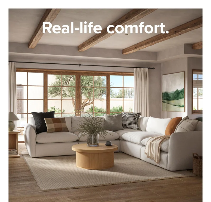 Real life comfort.