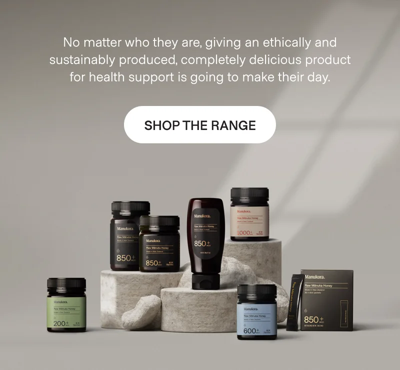 Shop the whole range of ethically sourced Manuka honey