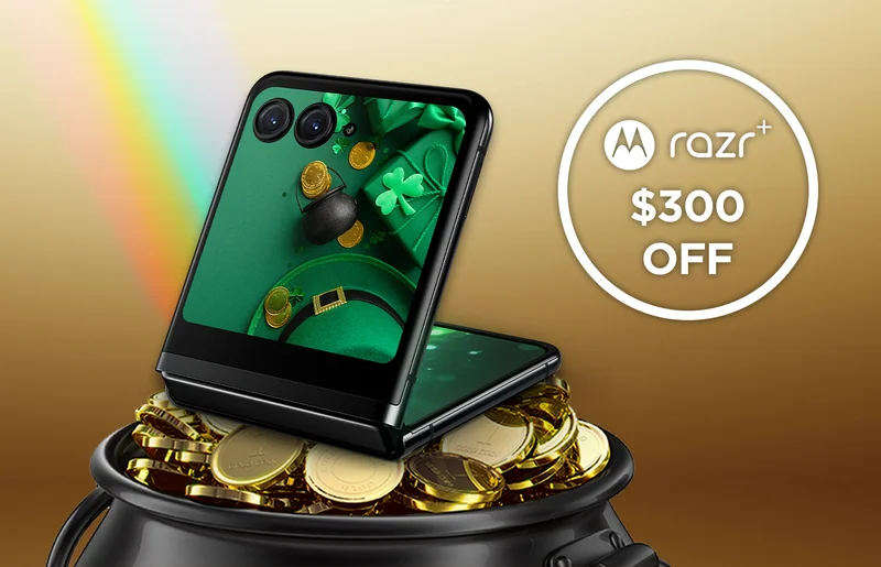 motorola razr+ $300 OFF