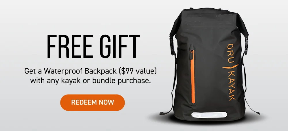 Deal of the Week: Free Waterproof Backpack with any Kayak or Bundle Purchase Deal of the Week: Free Waterproof Backpack with any Kayak or Bundle Purchase