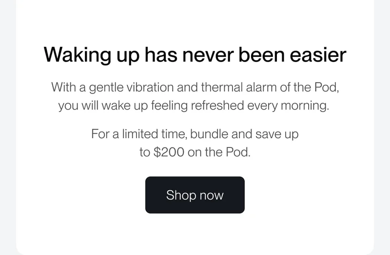 Waking up has never been easier