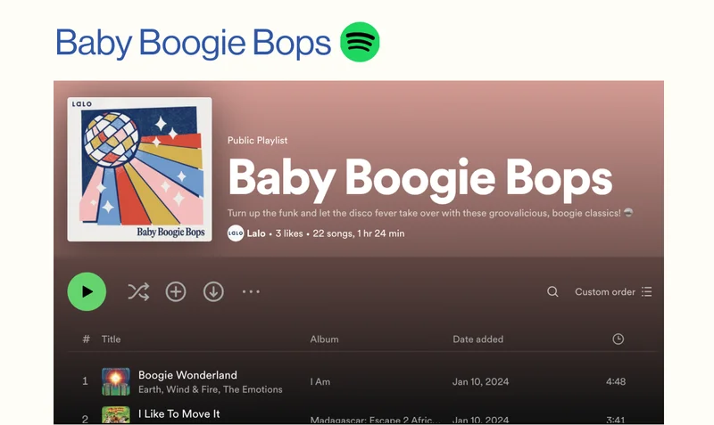 Baby Boogie Bops