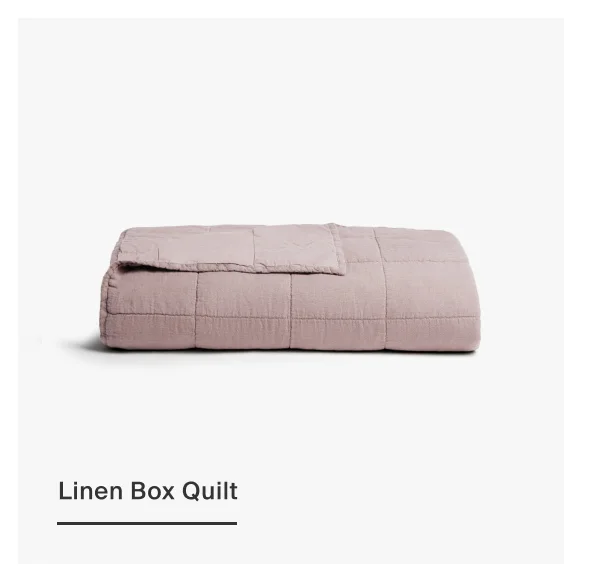 Add Linen Box Quilt