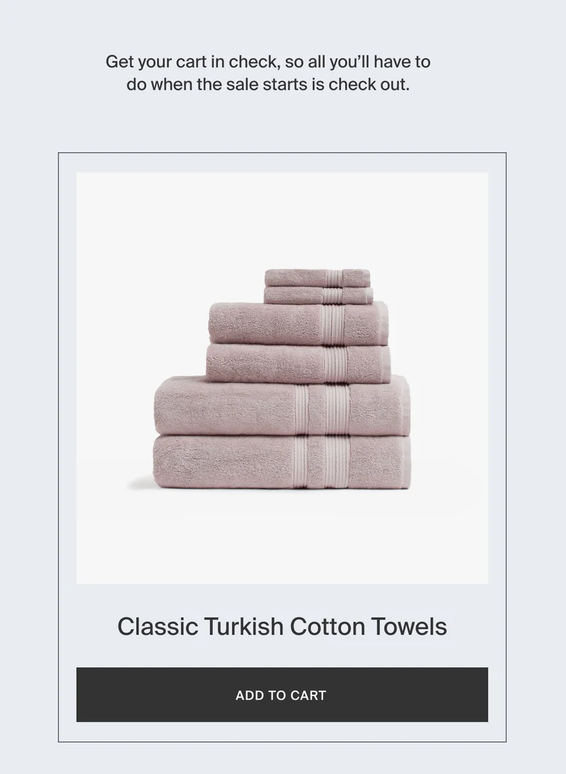 Add Classic Turkish Cotton Towels
