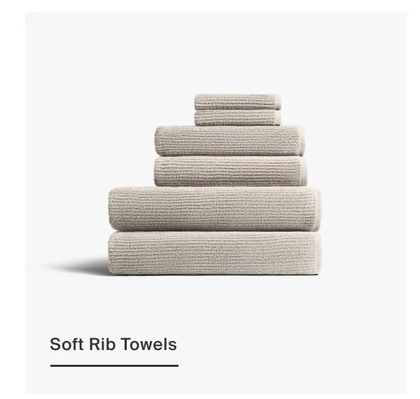 Add Soft Rib Towels