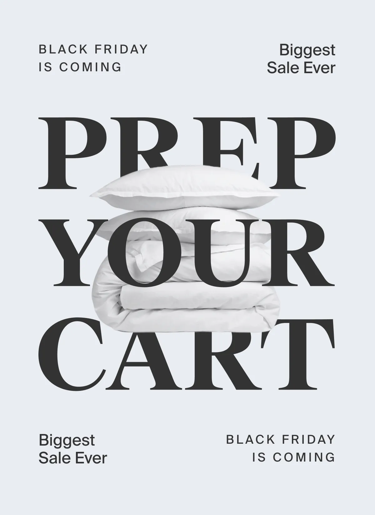 Prep your cart for our Black Friday Sale