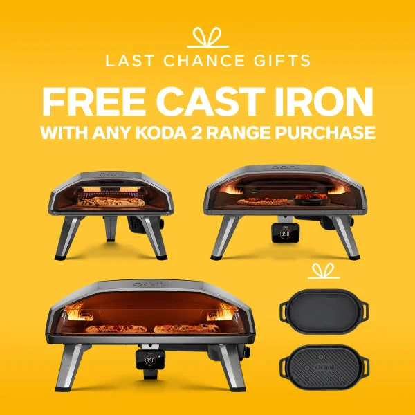 Get a free cast iron pan with any Koda 2 Range purchase