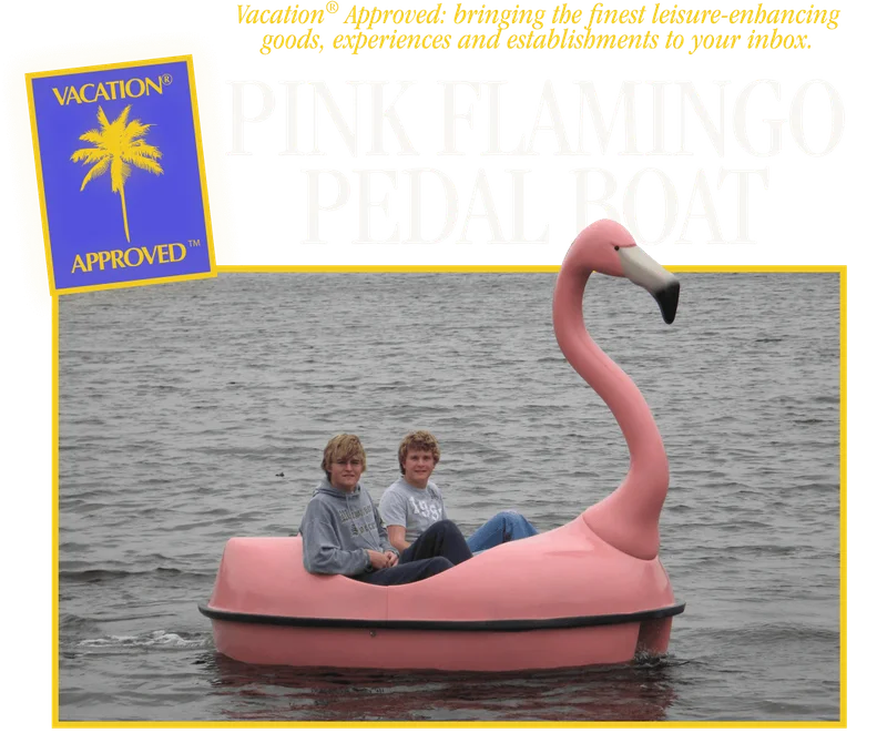 VACATION® APPROVED – Flamingo Boat