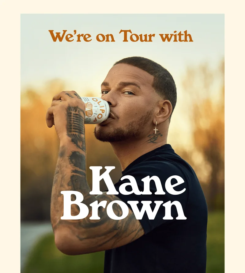 We're on tour with Kane Brown!