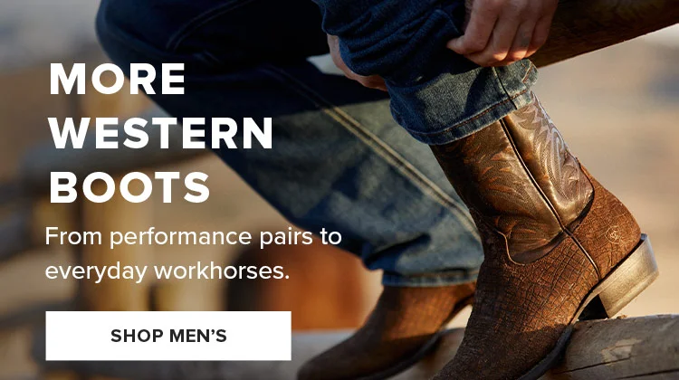 SHOP MEN'S WESTERN BOOTS