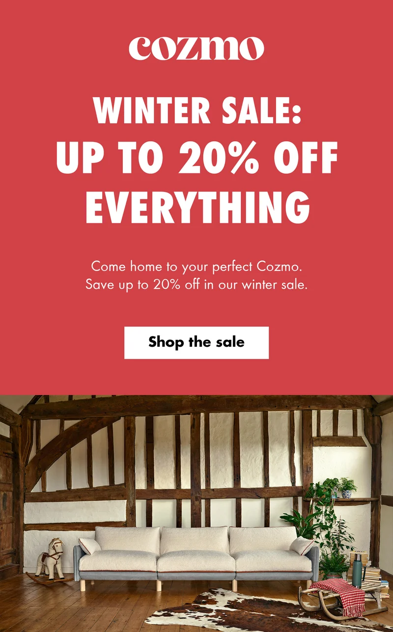 Winter Sale: Up to 20% off