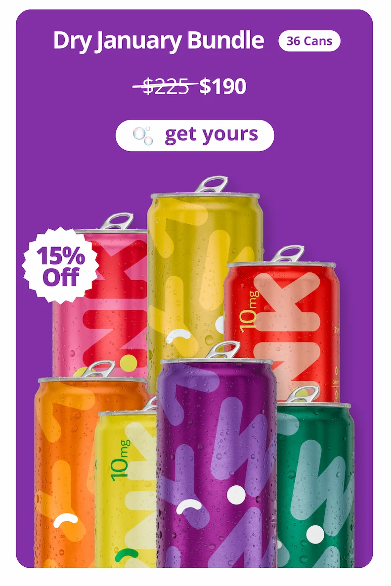 Dry January Bundle. 36 cans $190 [get yours]