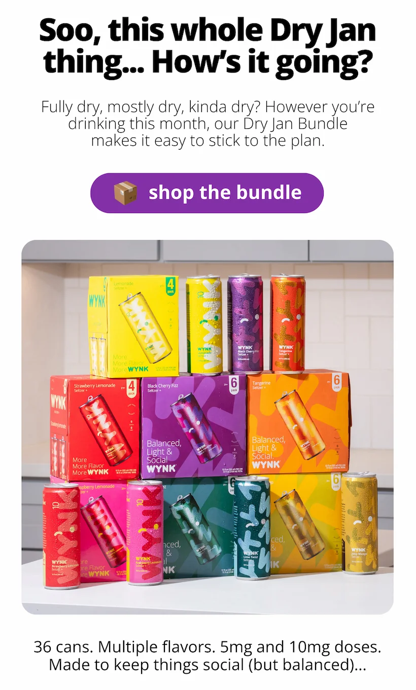 Soo, this whole Dry Jan thing...how's it going? [shop the bundle]