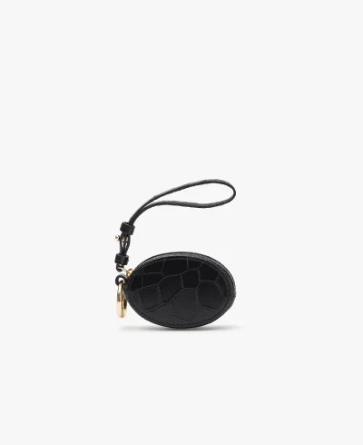 Airpod Case Croco Black