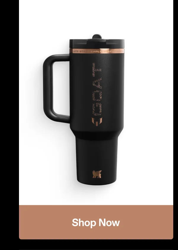 The Messi x Stanley Quencher ProTour Flip Straw Tumbler | 40 OZ