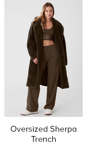 OVERSIZED SHERPA TRENCH
