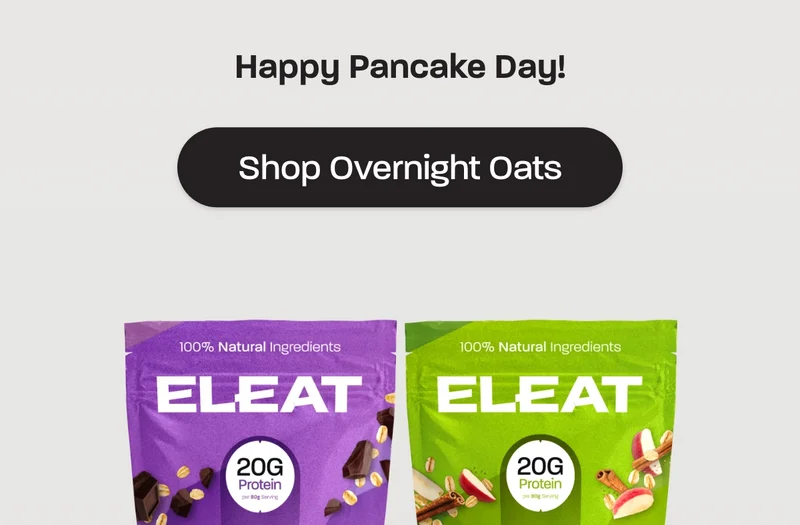 Happy Pancake Day! Shop Overnight Oats.