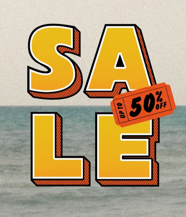 SALE UP TO 50% OFF