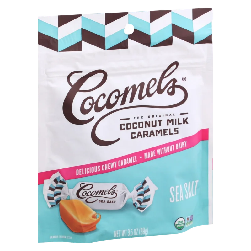 Image of Organic Coconut Milk Caramels Sea Salt Pouch