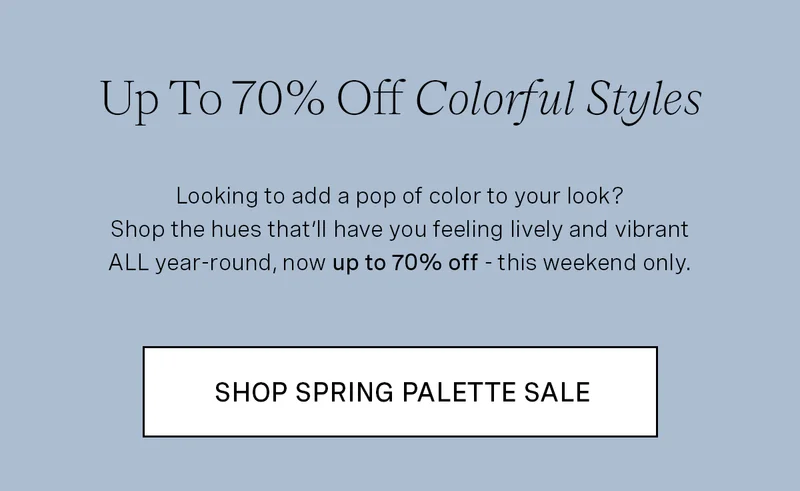 Spring Palette Sale - Color