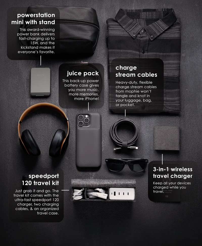 mophie portable power for summer adventures