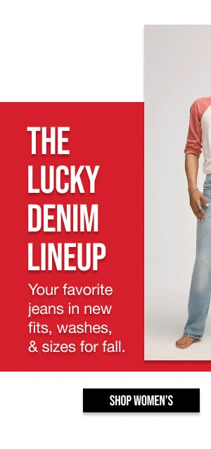 The Lucky Denim Lineup Shop Women's