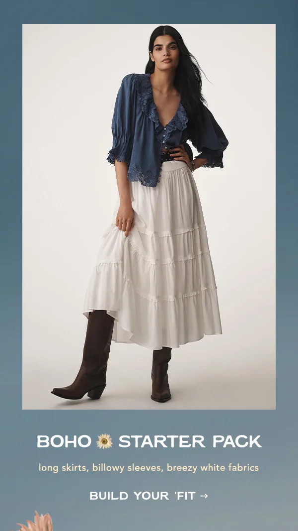 Boho starter pack. Build your fit.