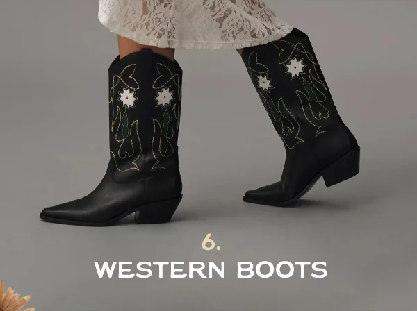 6 western boots