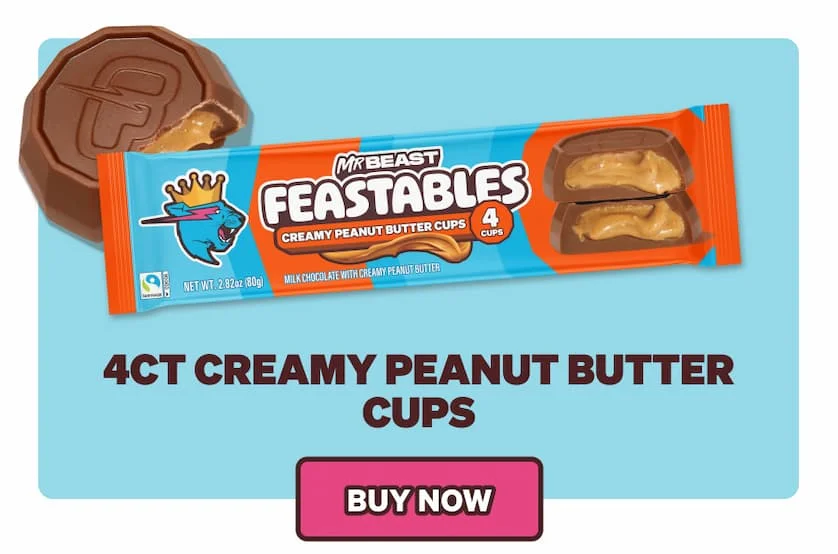 Creamy peanut butter cups - click to buy now!