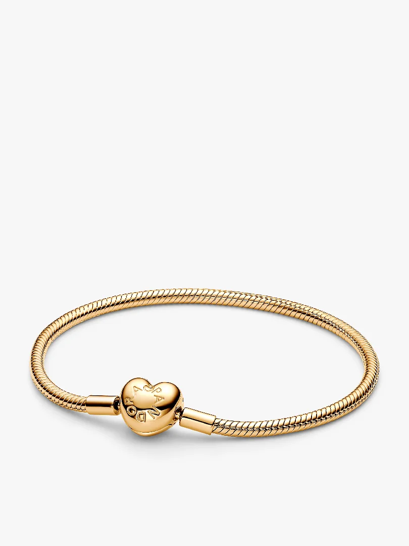 Heart Clasp Snake Chain Bracelet Heart Clasp Snake Chain Bracelet