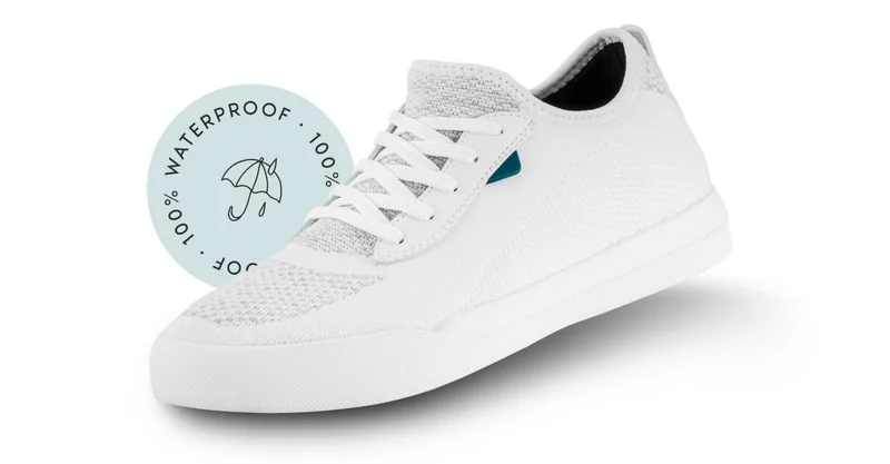 Graphic of the Weekend Sneaker in Marble White.