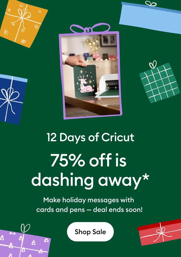 12 Days of Cricut.