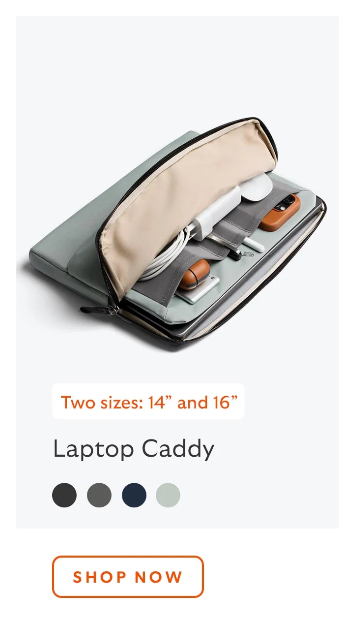 Eucalyptus Laptop Caddy *Two sizes: 14” and 16”