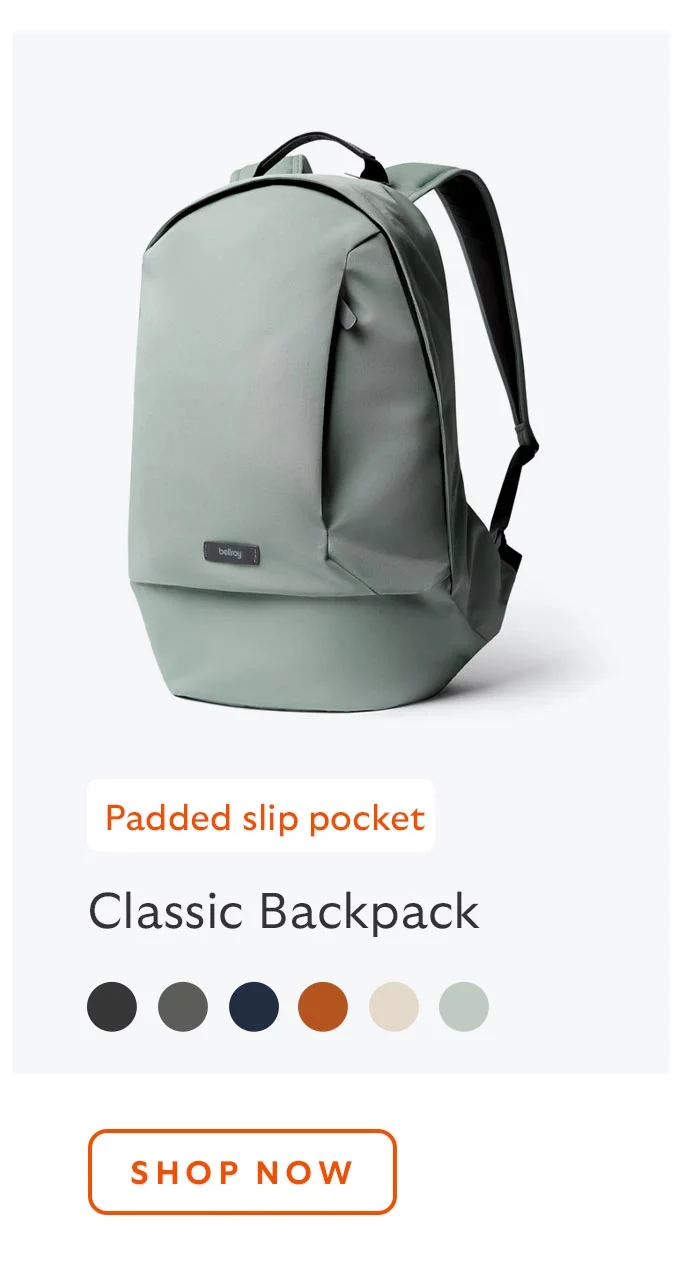 Eucalyptus Classic Backpack 2nd edition *Padded slip pocket