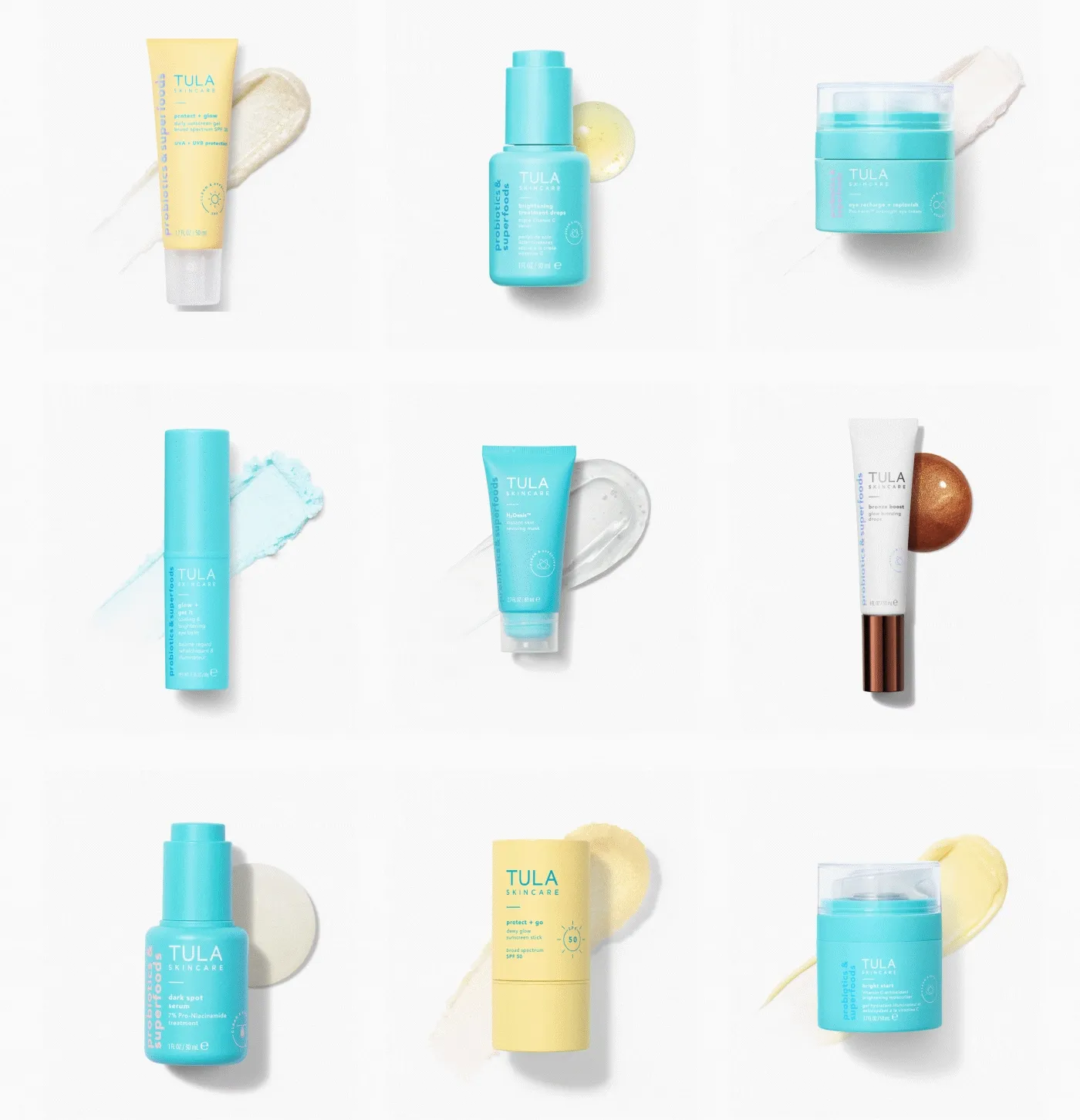 GIF Images of Tula Products on sale