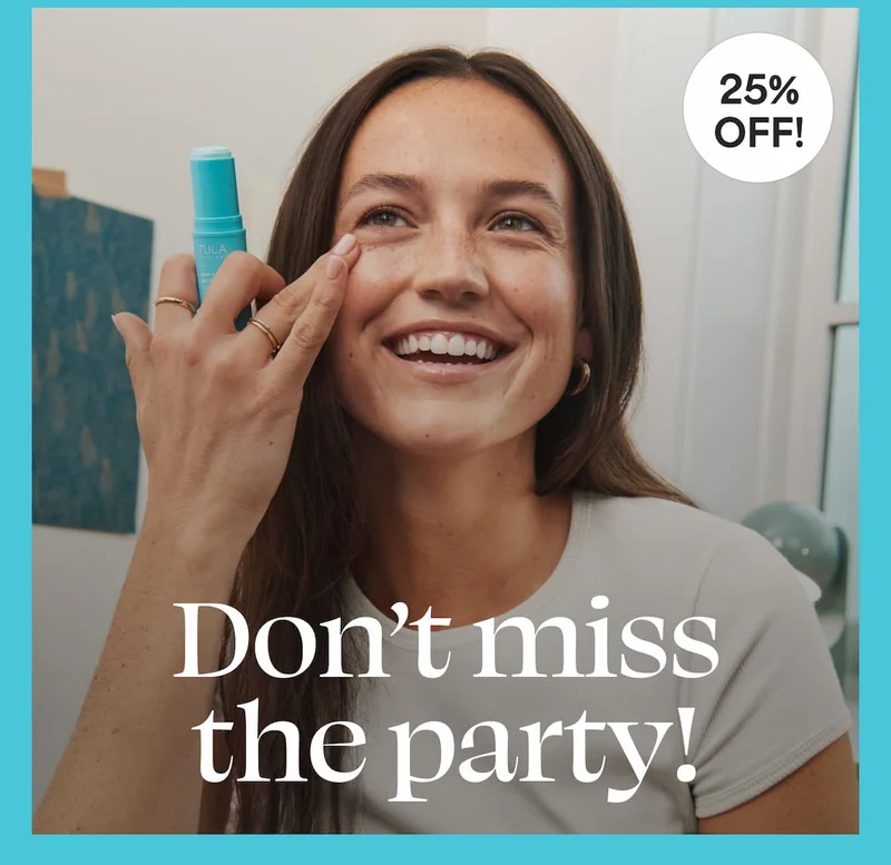 DON’T MISS the party! (25% OFF!)